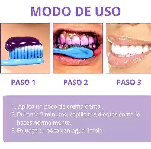 Clareador Dental V34 Lilás – COMPRA 1 Y LLÉVATE 2