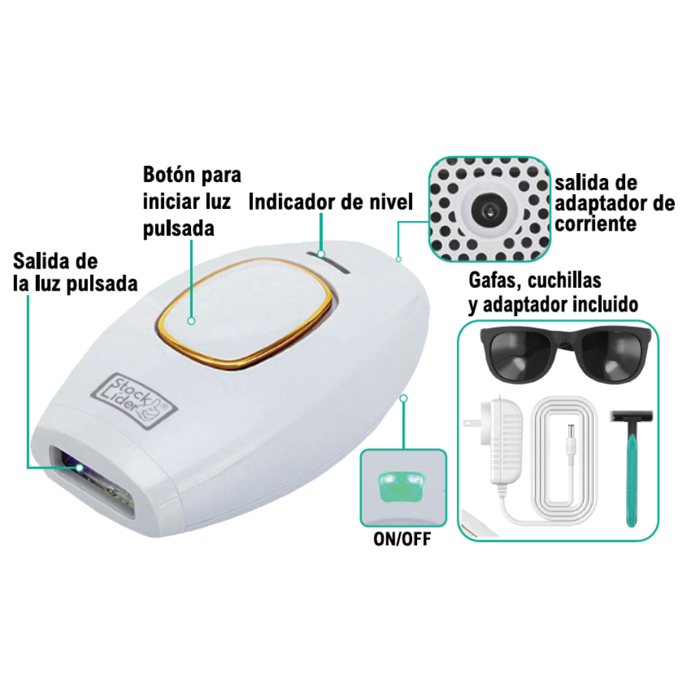 Depiladora láser IPL