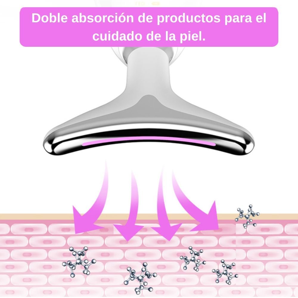 Masajeador de Terapia de Luz EMS 5 en 1 - La Bel Esencia