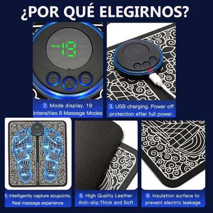 Masajeador de Pies Electroestimulante