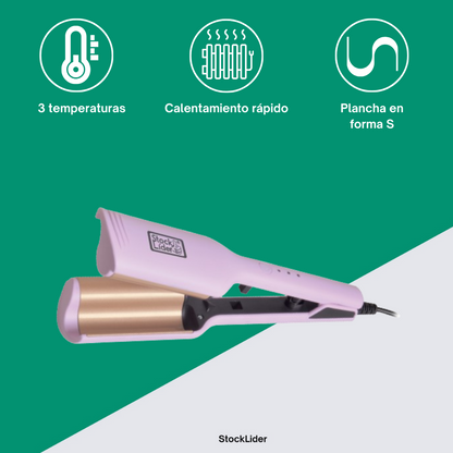 Modelador de rizos ondulados – BellaMía